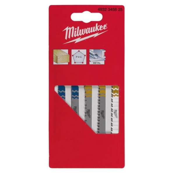 MILWAUKEE Sada bimetalových plátků 5ks 4932345825: obrázek 1