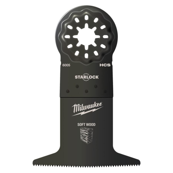 MILWAUKEE STARLOCK Ponorný list pro multifunkční nářadí 65 x 42 mm 48906005: obrázek 1
