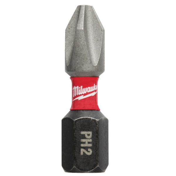 MILWAUKEE šroubovací bity SHOCKWAVE IMPACT DUTY PH2 25 mm 2 ks 4932430852: obrázek 2