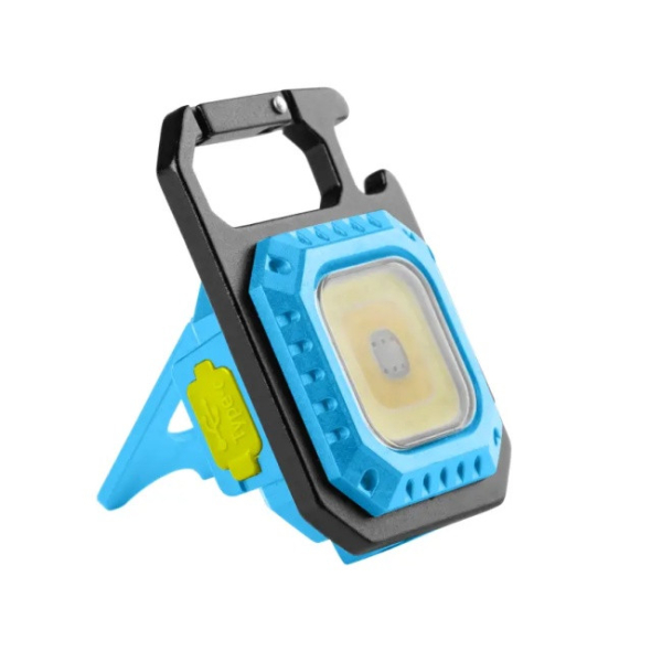HT1E419 Svítilna s karabinou, nabíjení USB: obrázek 2