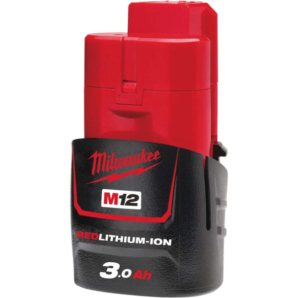 Milwaukee baterie M12 B3 (12 V / 3,0 Ah), M12 REDLITHIUM, 4932451388: obrázek 1