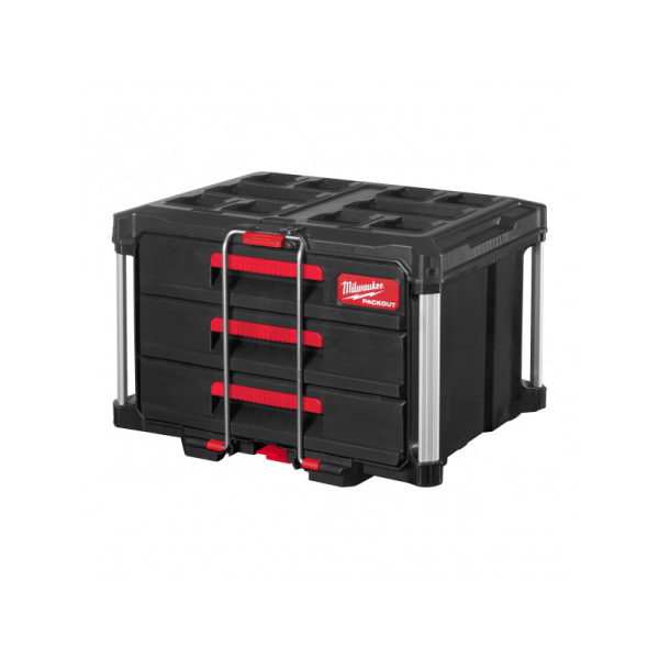 MILWAUKEE - Kompaktní systémový organizér Packout™ box se 3 zásuvkami 4932472130 : obrázek 1