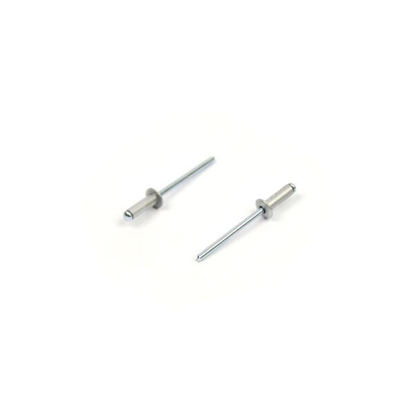 Nýt 4,0 x 8 mm AL/ST RAL 9006 bal. 500 ks: obrázek 1