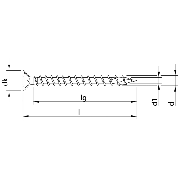 HECO-TOPIX-plus (wood panel OSB) MagicClose 4,5 x 50 mm - balení 200 ks 60722/60725: obrázek 2