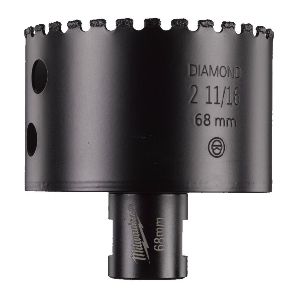 MILWAUKEE vrták do obkladů a dlažby Diamond MAX pr. 68 mm s upínáním M14, 4932478285: obrázek 1