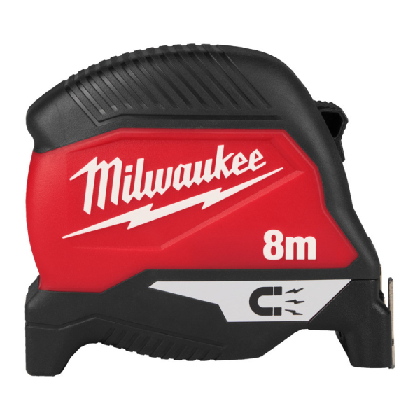 MILWAUKEE Svinovací metr MAGNETIC (GEN4) 8M-30, délka 8 metrů, magnetický, 4932498770: obrázek 1