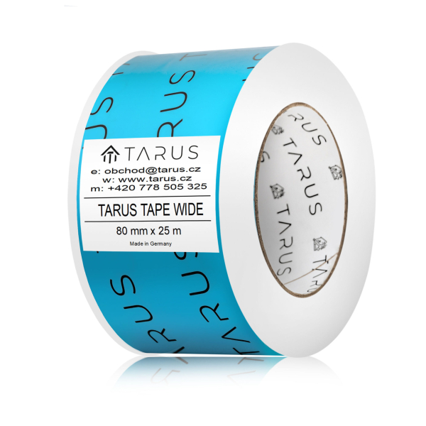 TARUS TAPE WIDE 80 mm x 25 m BLUE, 6 ks v balení: obrázek 1