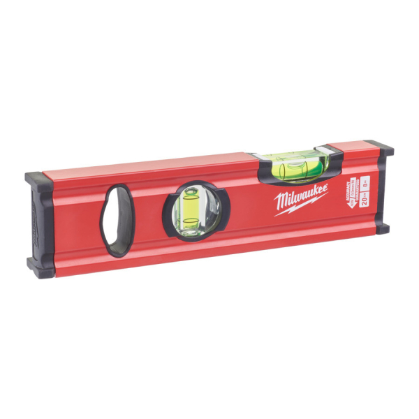 MILWAUKEE Tenká vodováha 20 cm SLIM nemagnetická 4932472091: obrázek 1