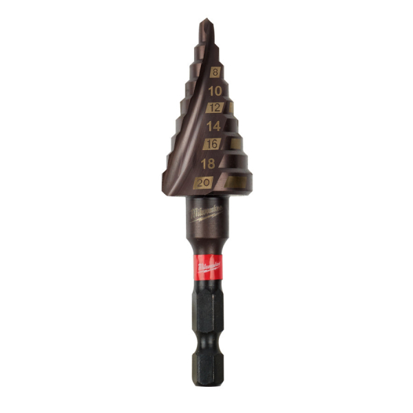 MILWAUKEE Stupňovitý vrták 4 - 20 mm SHOCKWAVE Impact Duty 48899263: obrázek 1
