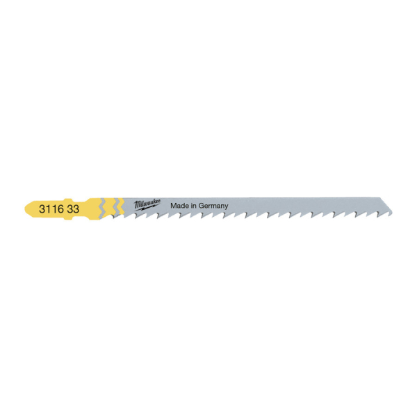 MILWAUKEE Rychlořez. pilové plátky 105x4mm T344D do přímočar.pily dřevo a plast 4932311633: obrázek 1