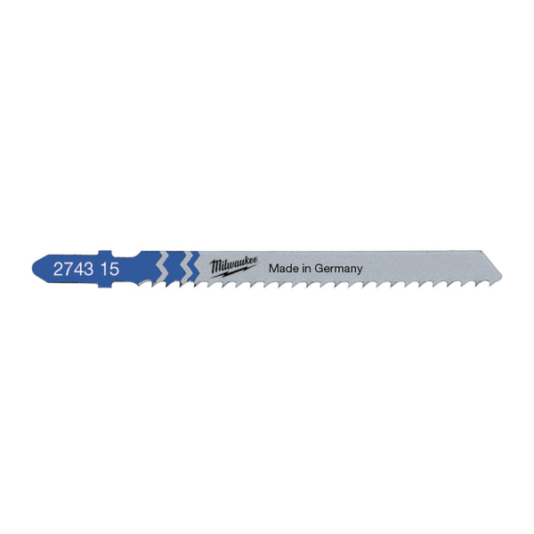 MILWAUKEE Pilové plátky 75 x 3 mm T 127 D do přímočaré pily (Kov) 5ks 4932274315: obrázek 1