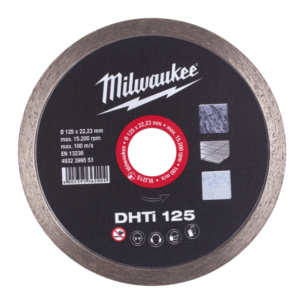 MILWAUKEE Diamantový rozbrušovací kotouč DHTI 125 x 22,2 mm 4932399553: obrázek 1