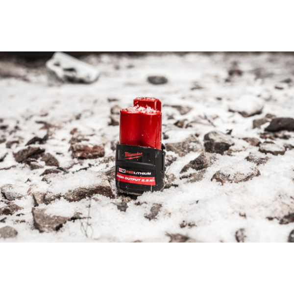 MILWAUKEE baterie M12 HB2.5 (12 V / 2,5 Ah), REDLITHIUM High Output, 4932480164: obrázek 2