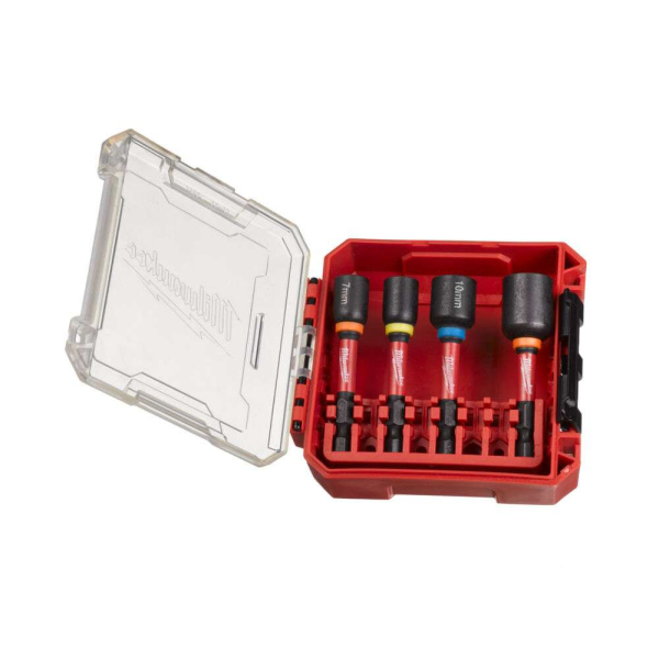 Milwaukee Nástrčné hlavice 1/4" HEX 7 ÷ 13 mm Shockwave Impact Duty (Sada 4 ks) 4932492445: obrázek 1