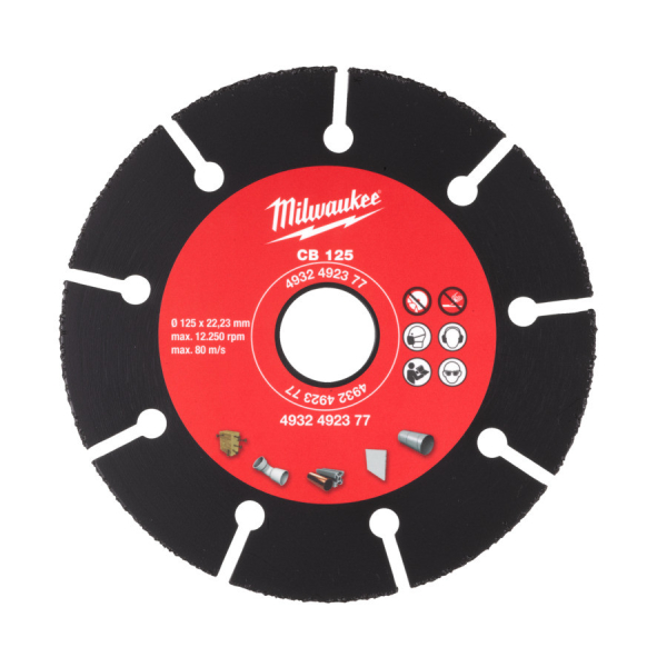 Milwaukee Karbidový kotouč CB 125 mm, 4932492377: obrázek 1