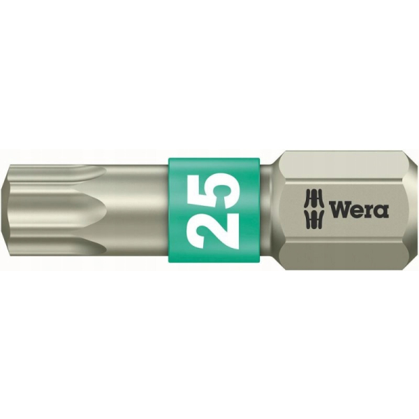 Wera 071035 Bit torx 3867/1 TS TX 25 x 25 mm nerez: obrázek 1