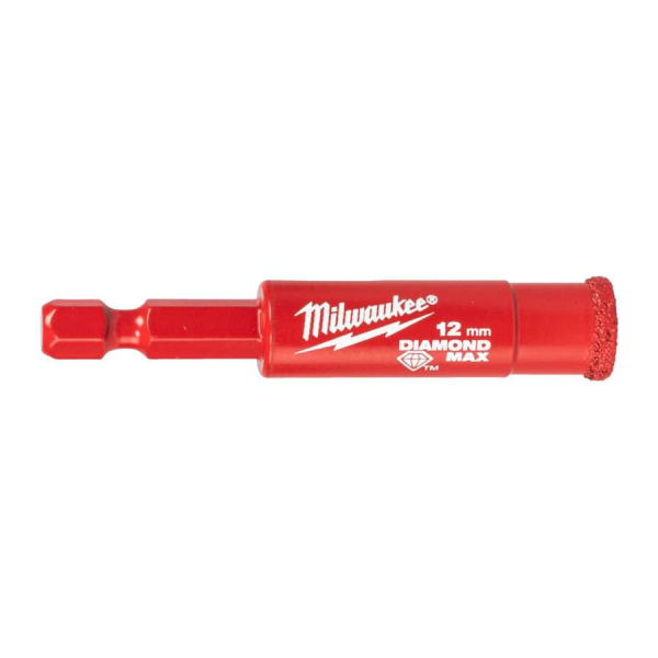 Milwaukee Diamantový vrták 1/4" DIAMOND PLUS pro mokré/suché vrtání (pr. 12 mm) 4932498345: obrázek 1