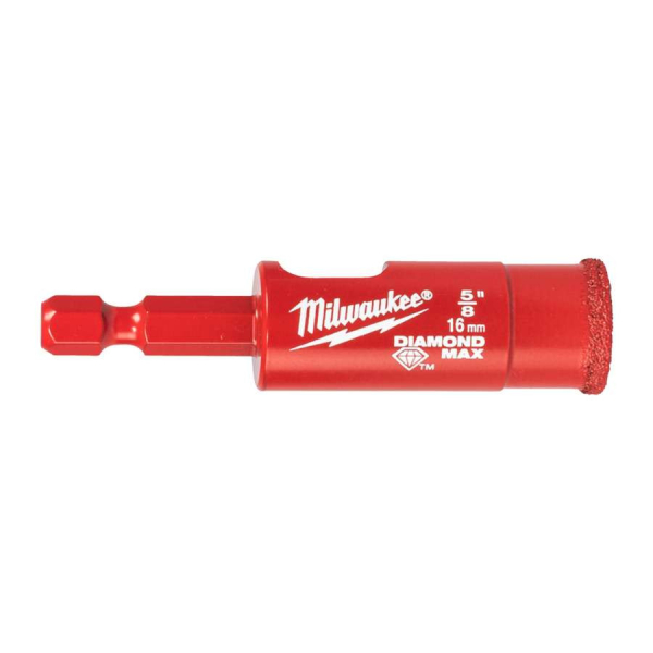 Milwaukee Diamantový vrták 1/4" DIAMOND PLUS pro mokré/suché vrtání (pr. 16 mm) 4932498347: obrázek 1
