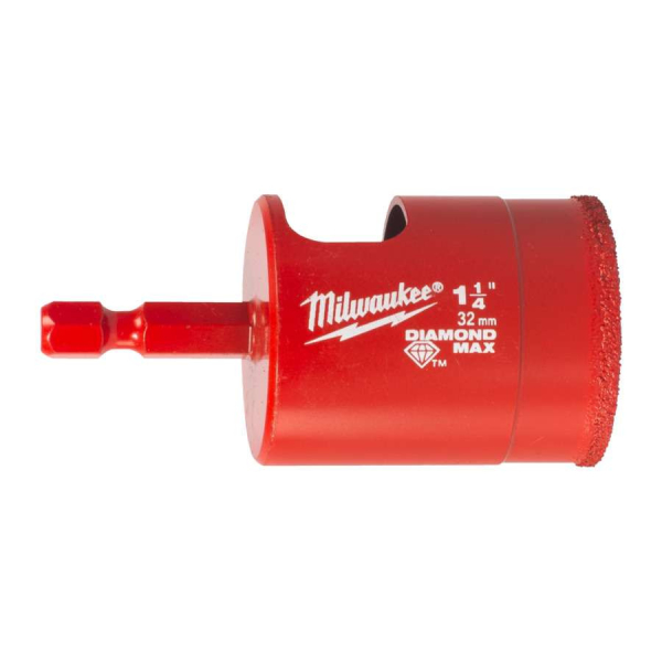 Milwaukee Diamantový vrták 1/4" DIAMOND PLUS pro mokré/suché vrtání (pr. 32 mm) 4932498352: obrázek 1