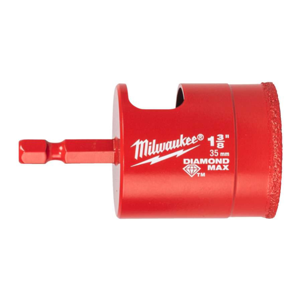 Milwaukee Diamantový vrták 1/4" DIAMOND PLUS pro mokré/suché vrtání (pr. 35 mm) 4932498353: obrázek 1