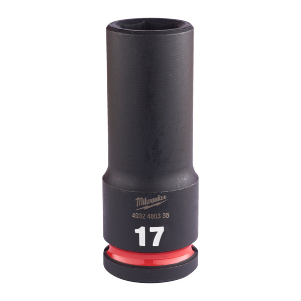 Milwaukee nástrčná hlavice 1/2" Shockwave™ Impact Duty 17 mm, prodloužená, 4932480335: obrázek 1