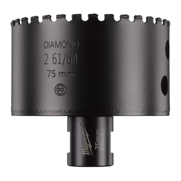 Milwaukee vrták do obkladů a dlažby Diamond MAX pr. 75 mm s upínáním M14, 4932478286: obrázek 1