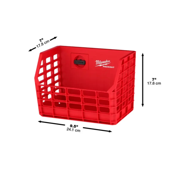 MILWAUKEE děrovaný koš Packout™ - závěsný 4932493379: obrázek 1