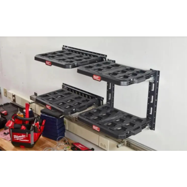 Milwaukee vertikální E-track pro regálový systém PACKOUT 50 cm (2 ks) 4932478996: obrázek 2