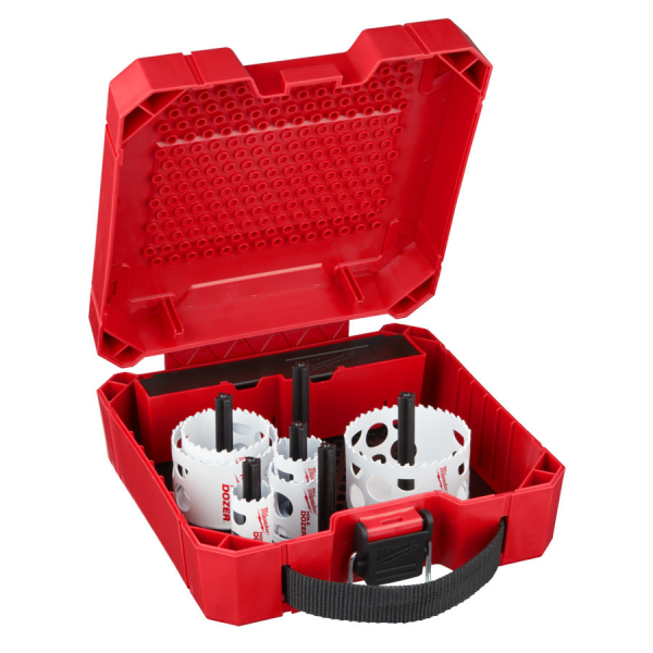 Milwaukee Sada kruhových pilek/děrovek Hole Dozer Holesaw SET10, bimetalové zuby, 49224201: obrázek 1