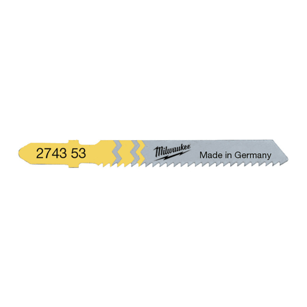 Milwaukee pilové plátky 50 x 2 mm T 119 B do přímočaré pily 5ks (Dřevo a plast) 4932274353: obrázek 1