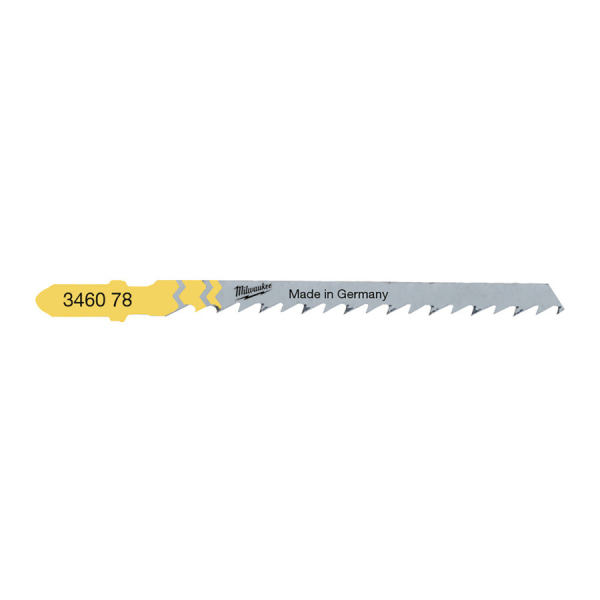 Milwaukee pilové plátky 75 x 4 mm T 244 D do přímočaré pily (Dřevo a plast) 4932346078: obrázek 1