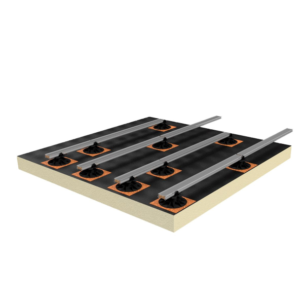 Sigha JustiFix® K korková podložka na membrány plochých střech 250x250x2mm 20ks, 41256: obrázek 2