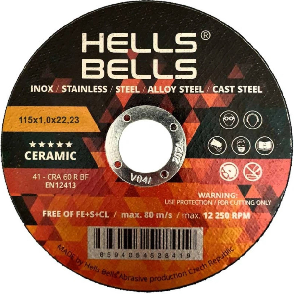 Hells Bells Řezný kotouč 150 x 1,6 x 22,2 mm SG-CERAMIC HBSG15016: obrázek 1