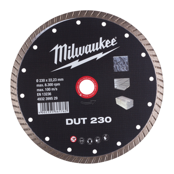 Milwaukee diamantový kotouč DUT 230x22,23 mm 4932399529: obrázek 1