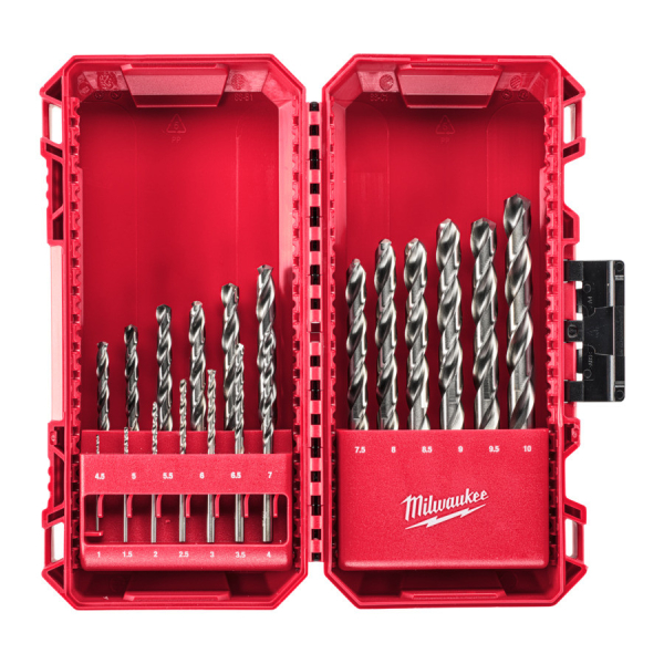 Milwaukee Sada vrtáků do kovu HSS-G 1 ÷ 10 mm (19 ks) 4932493869: obrázek 1