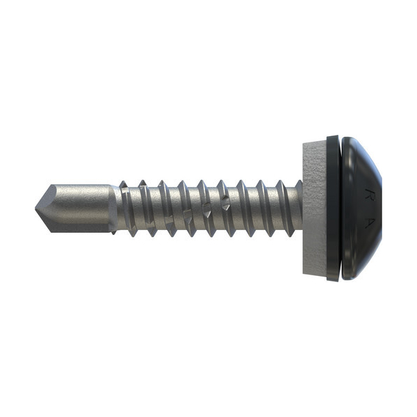Samovrtný šroub, kul.hlava, 4,8 x 25 mm, SIT® 25, bimetal A2/ocel, RAL 7016 100ks 18372/7: obrázek 7