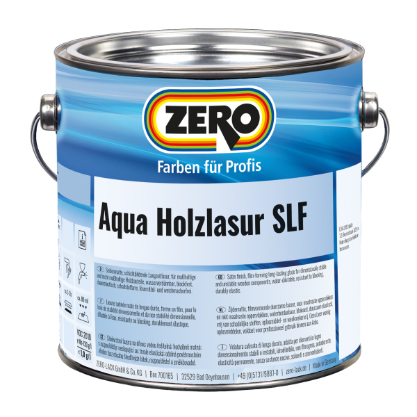 ZERO Aqua Holzlasur SLF Nussbaum 750ml  lazura na dřevo: obrázek 1