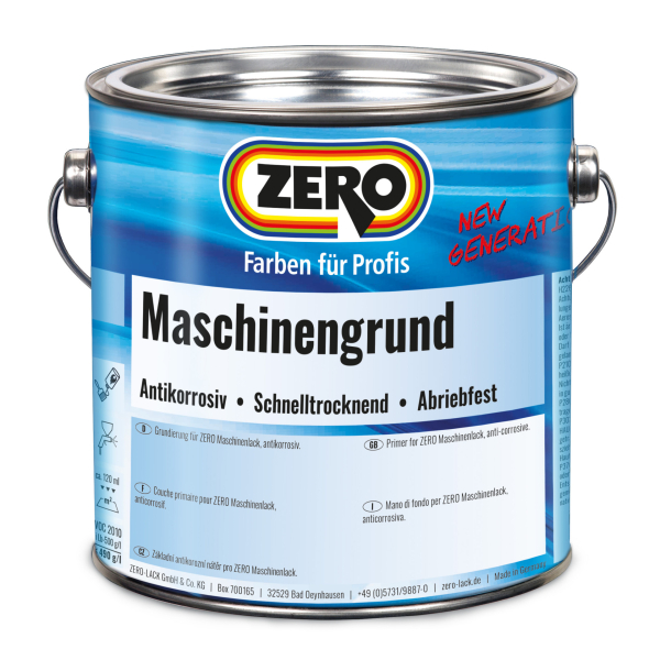 ZERO Maschinengrund weiß 2,5 l antikorozní email: obrázek 1