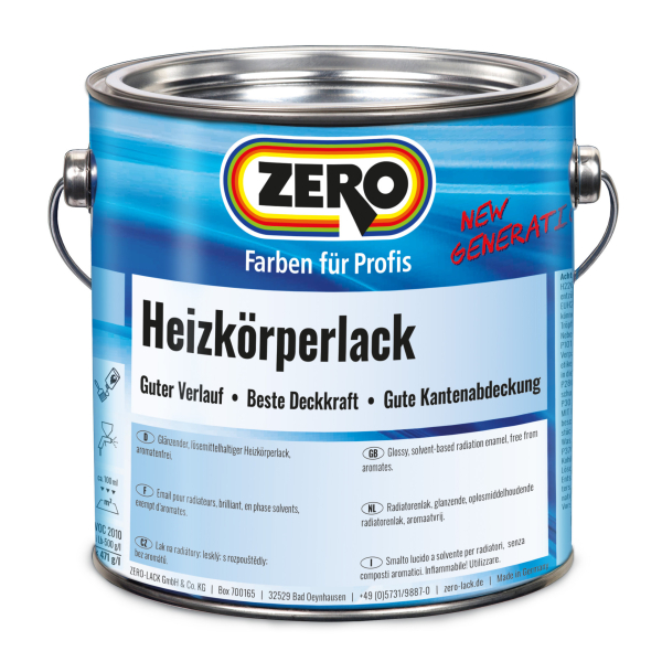 ZERO Heizkörperlack 2,5 l lak na radiátory: obrázek 1