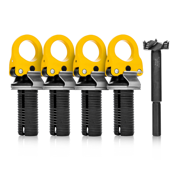 PITZL Zvedací svorka PowerClamp souprava v kufru 4x D40/90, 1500 kg 55890.4000: obrázek 2