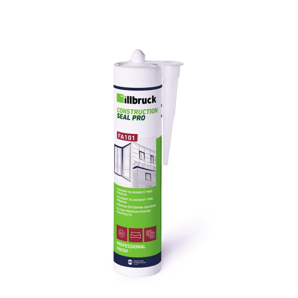 ILLBRUCK Neutrální silikon FA101 transparentní 310 ml, 395102: obrázek 1